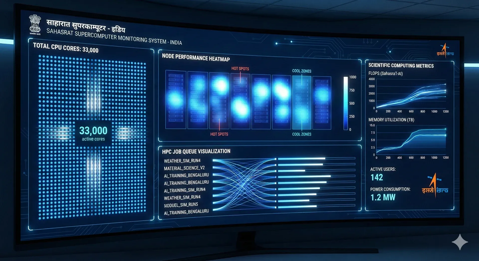 Managing India's Fastest Supercomputer